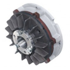 Air Brake, 72 ft-lbs (864 in-lbs), 6" diameter friction surface with 1" Bore and 1/4" keyway (NAB-10T-002)